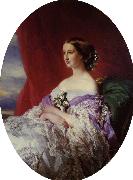 Franz Xaver Winterhalter The Empress Eugenie oil painting on canvas